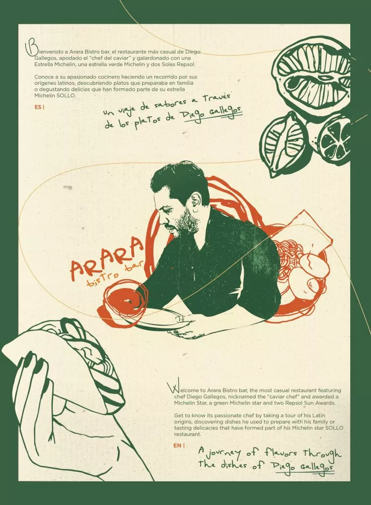 Menú Arara